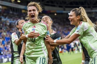 Cristiana Girelli, héroïne italienne KEYSTONE/MARTIAL TREZZINI